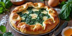 découvrez la recette traditionnelle de la tourte de blette niçoise, un dessert emblématique du sud de la france. facile à préparer, savourez l’alliance unique de blettes, pignons et raisins dans une tourte sucrée authentique.