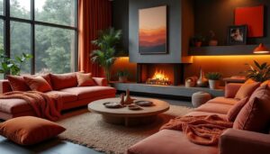 découvrez comment décorer votre salon avec des couleurs chaudes pour créer un intérieur cocooning, chaleureux et accueillant, parfait pour se détendre en toute sérénité.