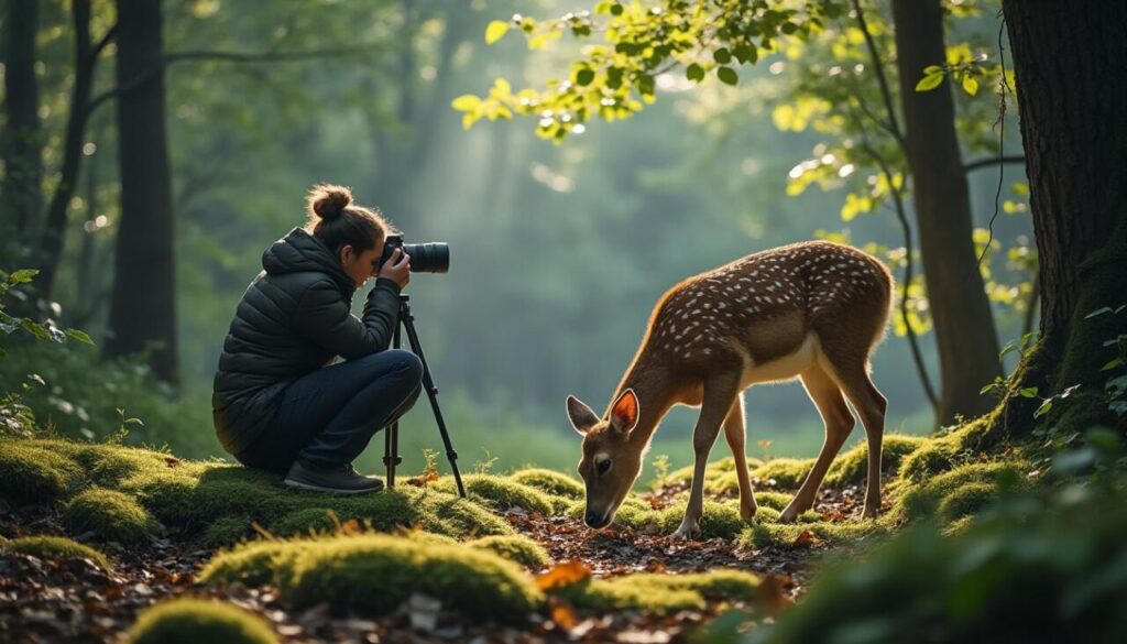 apprenez à photographier la faune sauvage en respectant leur habitat naturel, grâce à des techniques et conseils pour capturer des images authentiques sans perturber les animaux.