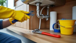 découvrez comment réparer facilement une fuite sous un évier vous-même, sans avoir besoin de faire appel à un plombier, grâce à nos conseils pratiques et rapides.