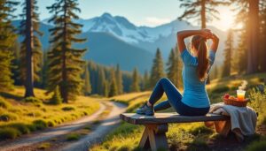 découvrez une routine bien-être simple et efficace pour détendre votre corps après une randonnée, favoriser la récupération musculaire et profiter pleinement de vos aventures en pleine nature.