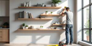 découvrez comment installer des étagères flottantes facilement pour optimiser votre espace de rangement tout en ajoutant une touche moderne à votre intérieur.