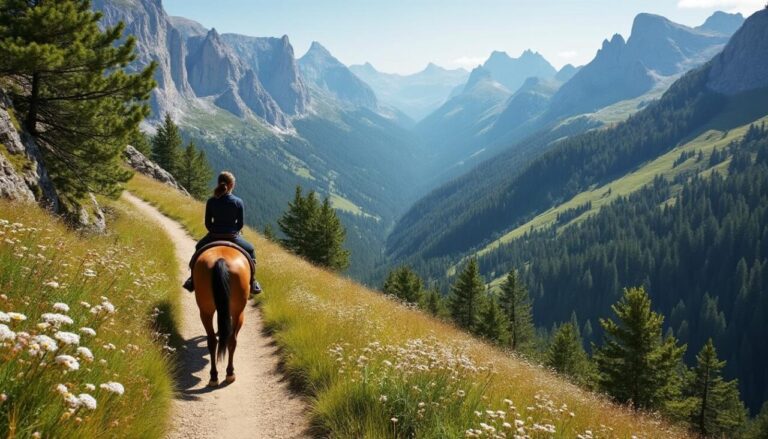 découvrez une balade à cheval inoubliable à travers les magnifiques vallées du haut-var, entre paysages préservés et nature authentique.